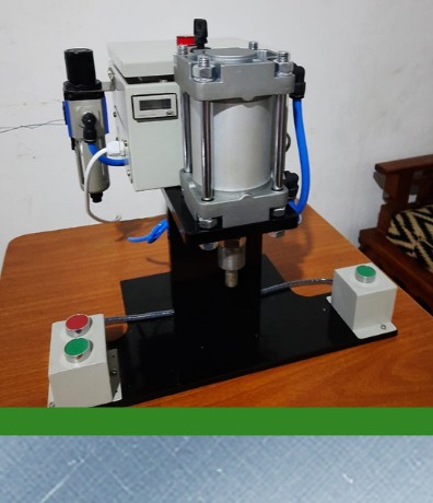 Pneumatic press automation unit